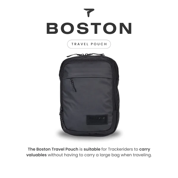 Tas Travel Pouch Pria Tracker Boston