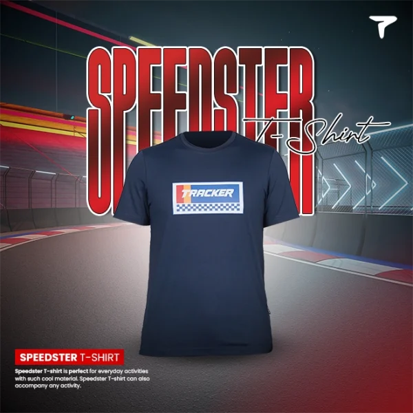 Kaos Lengan Pendek Pria Tracker Speedster