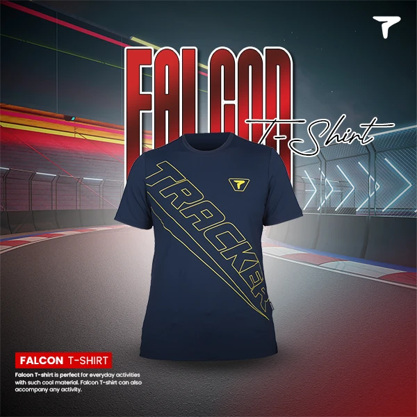 Kaos Lengan Pendek Pria Tracker Falcon