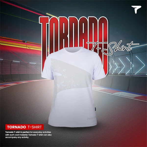 Kaos Lengan Pendek Pria Tracker Tornado