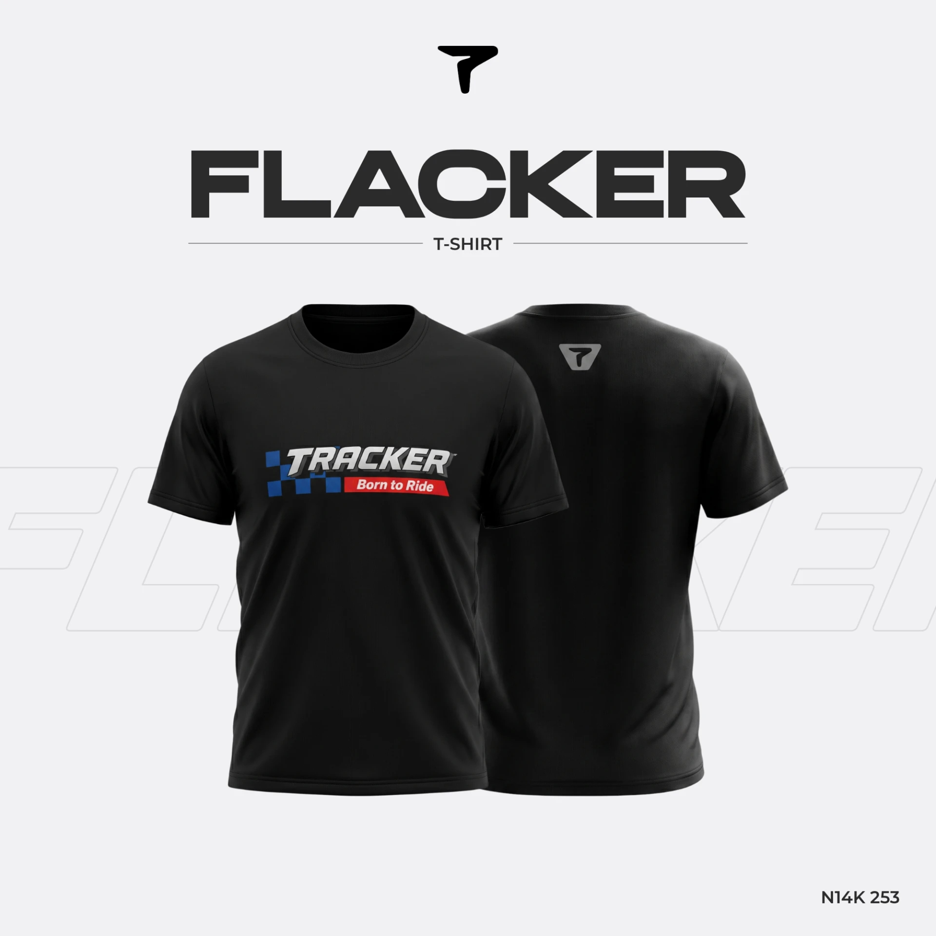 Kaos Lengan Pendek Pria Tracker Flacker