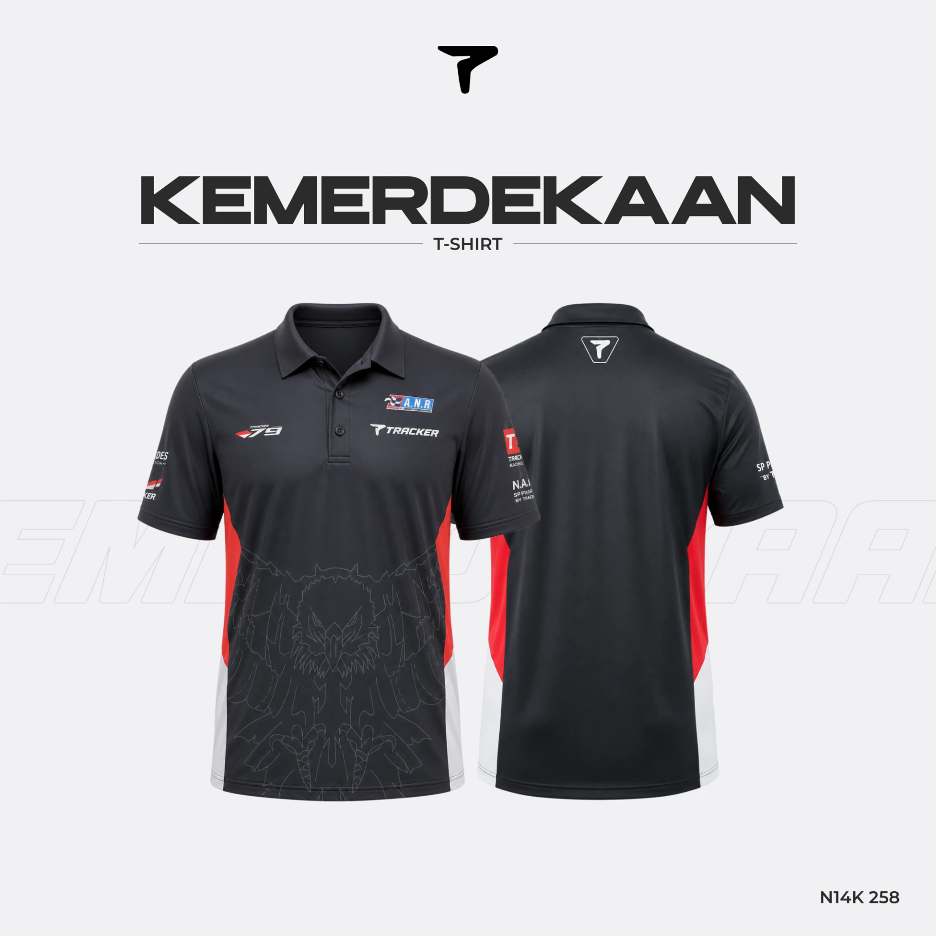 Kaos Lengan Pendek Wangky Kemerdekaan