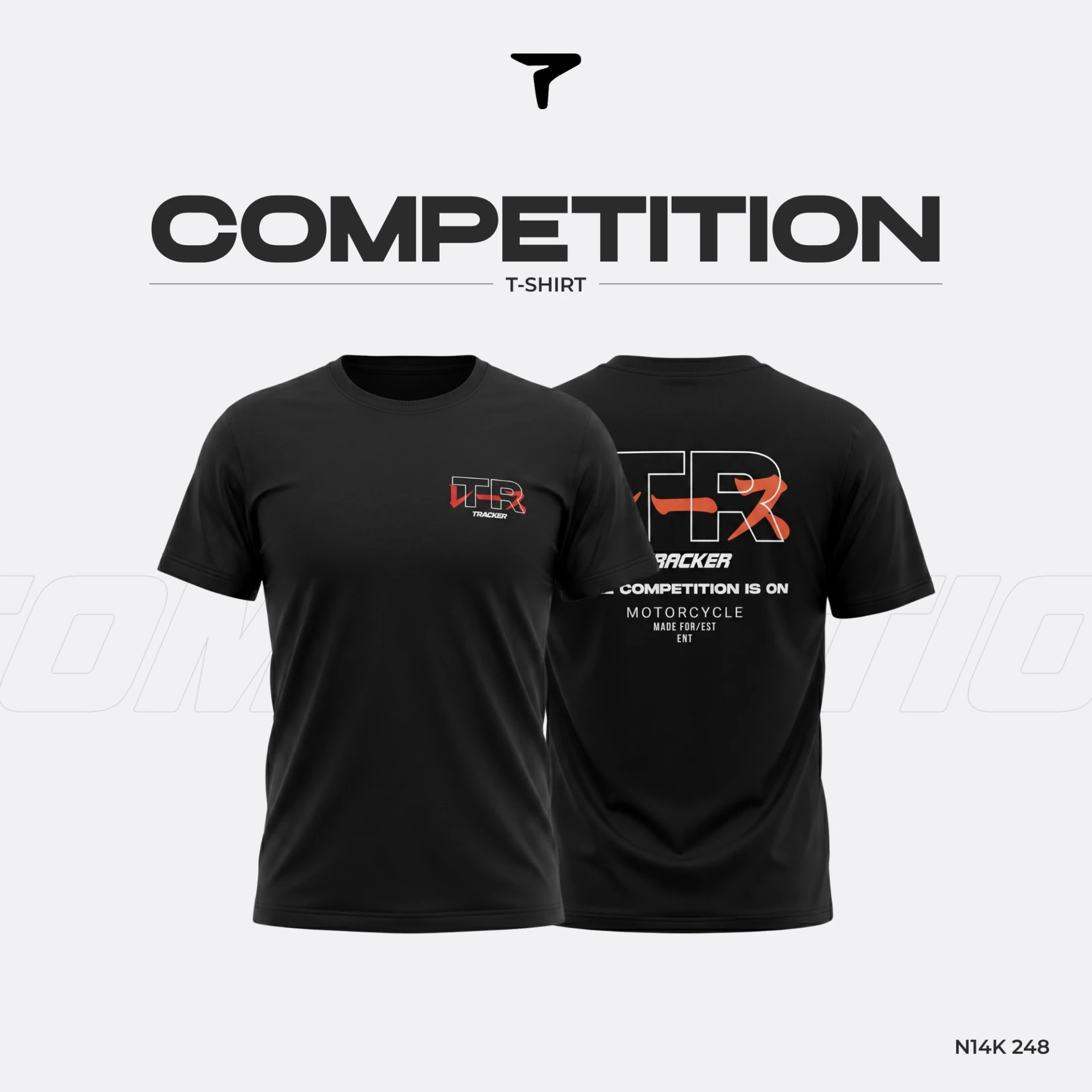 Kaos Lengan Pendek Tracker Competition