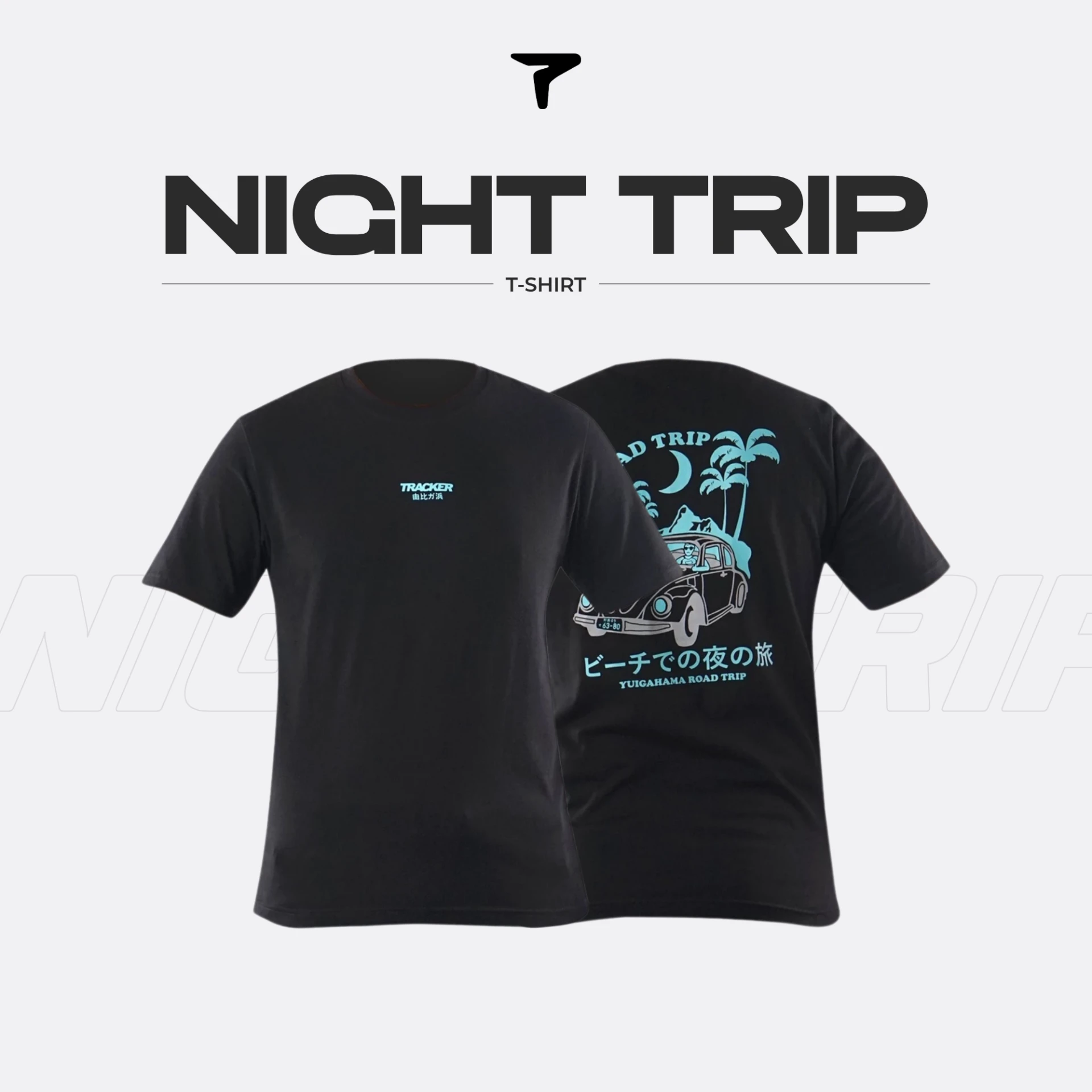Kaos Lengan Pendek Tracker Night Trip