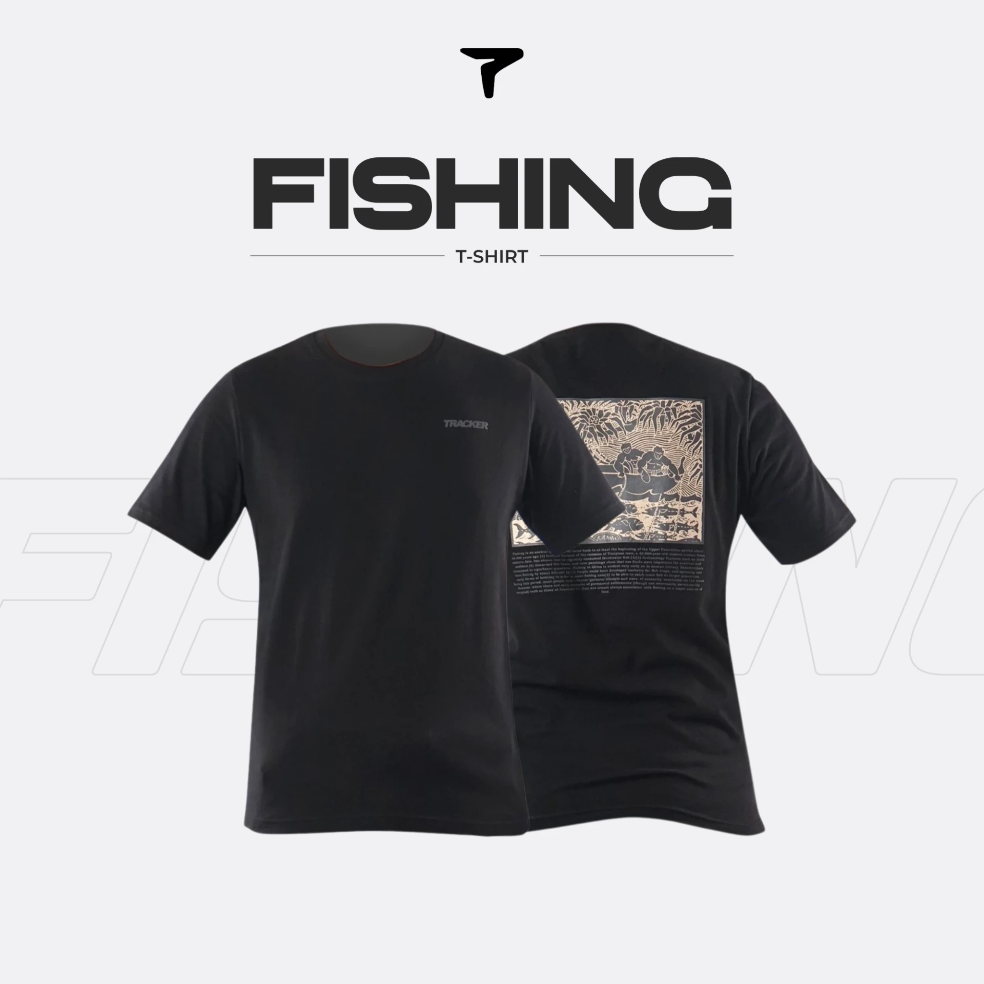 Kaos Lengan Pendek Tracker Fishing