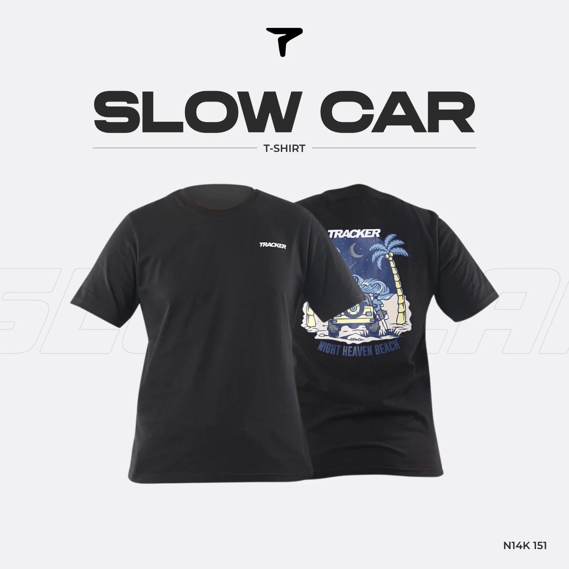 Kaos Lengan Pendek Tracker Slow Car