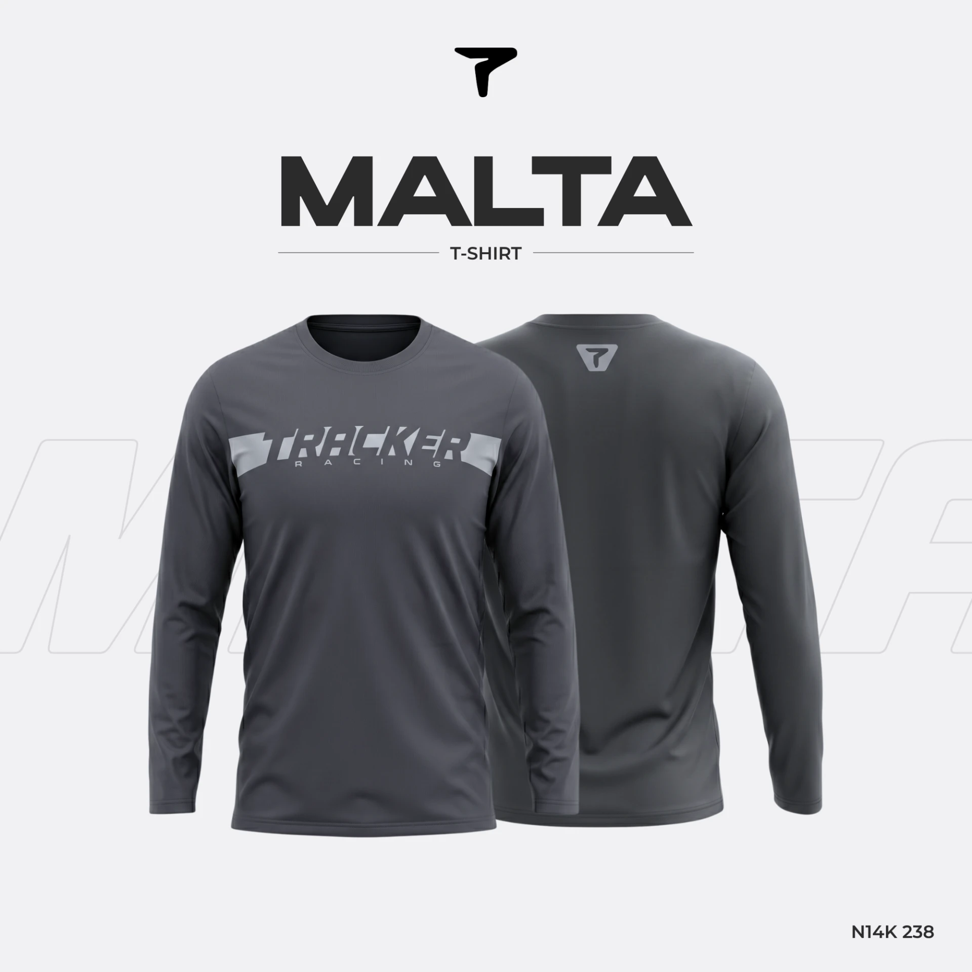 Kaos Panjang Pria Tracker Malta