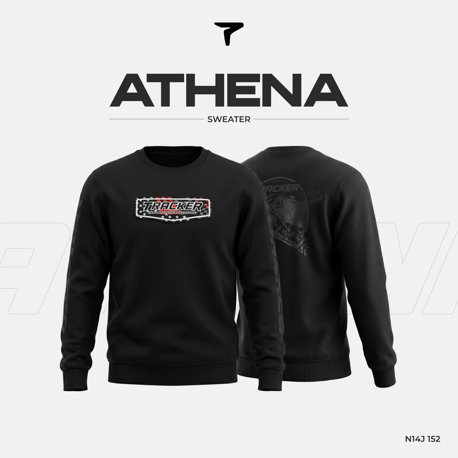 Sweater Pria Tracker Series Athena BLK