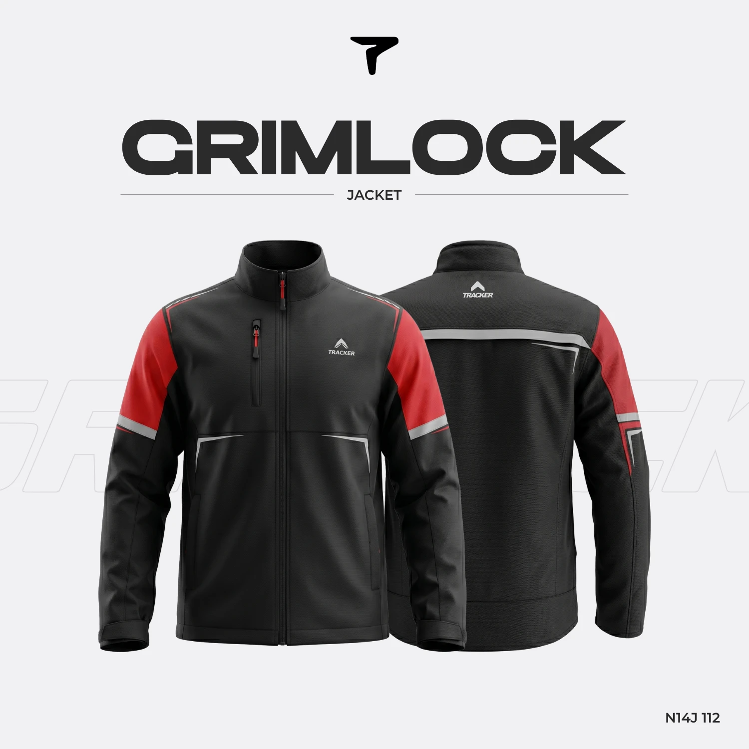 Jaket Motor Pria Tracker Grimlock