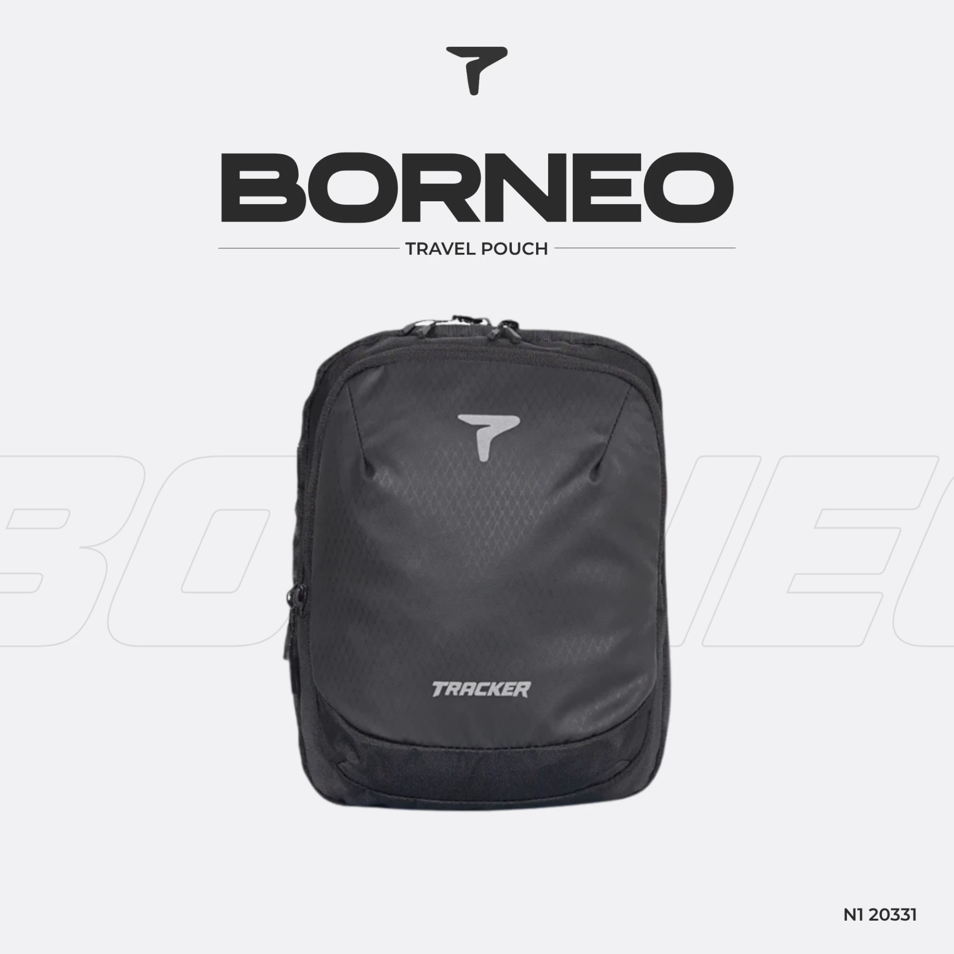 Tas Travel Pouch Pria Tracker Borneo