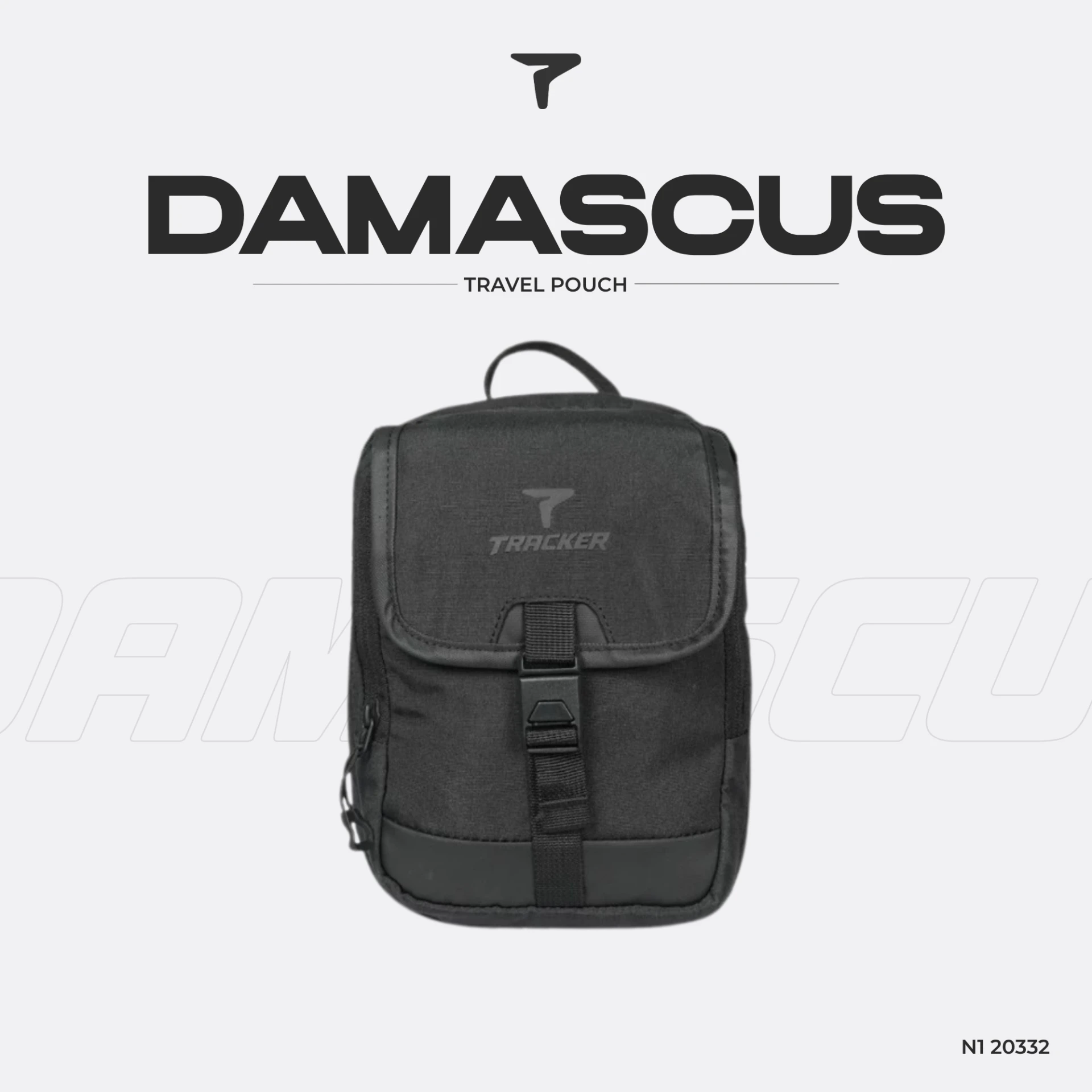 Tas Travel Pouch Pria Tracker Series Damascus