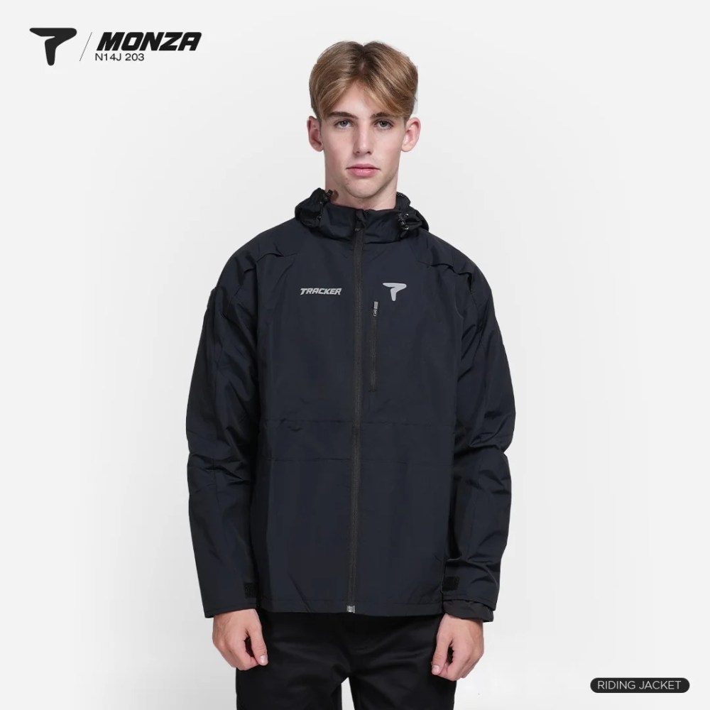 Alternative view of Jaket Motor Pria Tracker Monza
